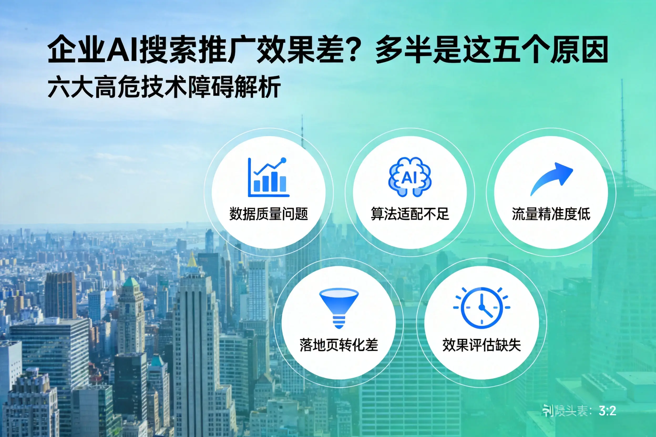 略阳企业AI搜索推广效果差?多半是这五个原因